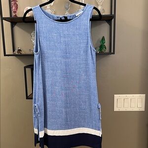 Tommy Bahama Blue and White Romper